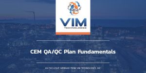 CEM QA/QC Plan Fundamentals webinar graphic