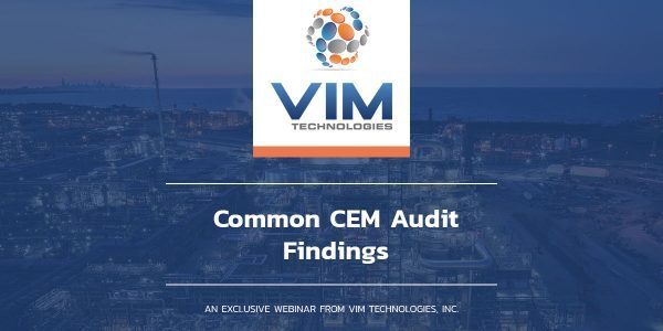 Common CEM Audit Findings webinar graphic