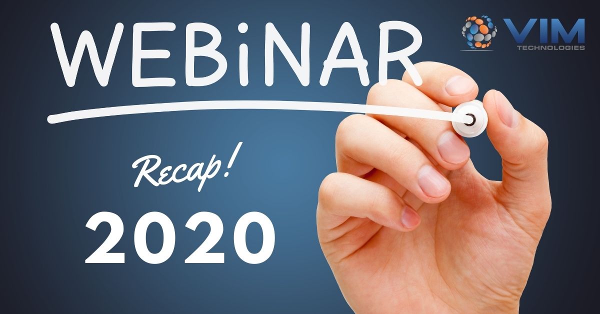 2020 Webinar Recap